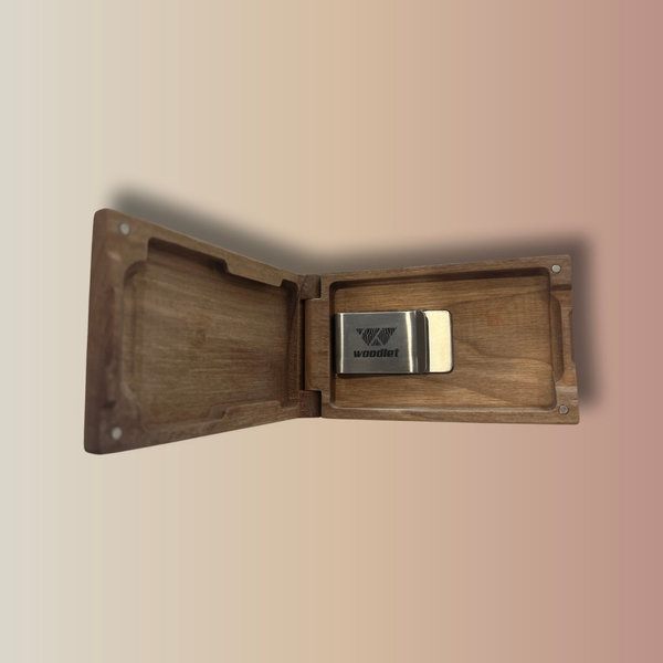 Fetter Geldbeutel - das Portemonnaie aus Holz